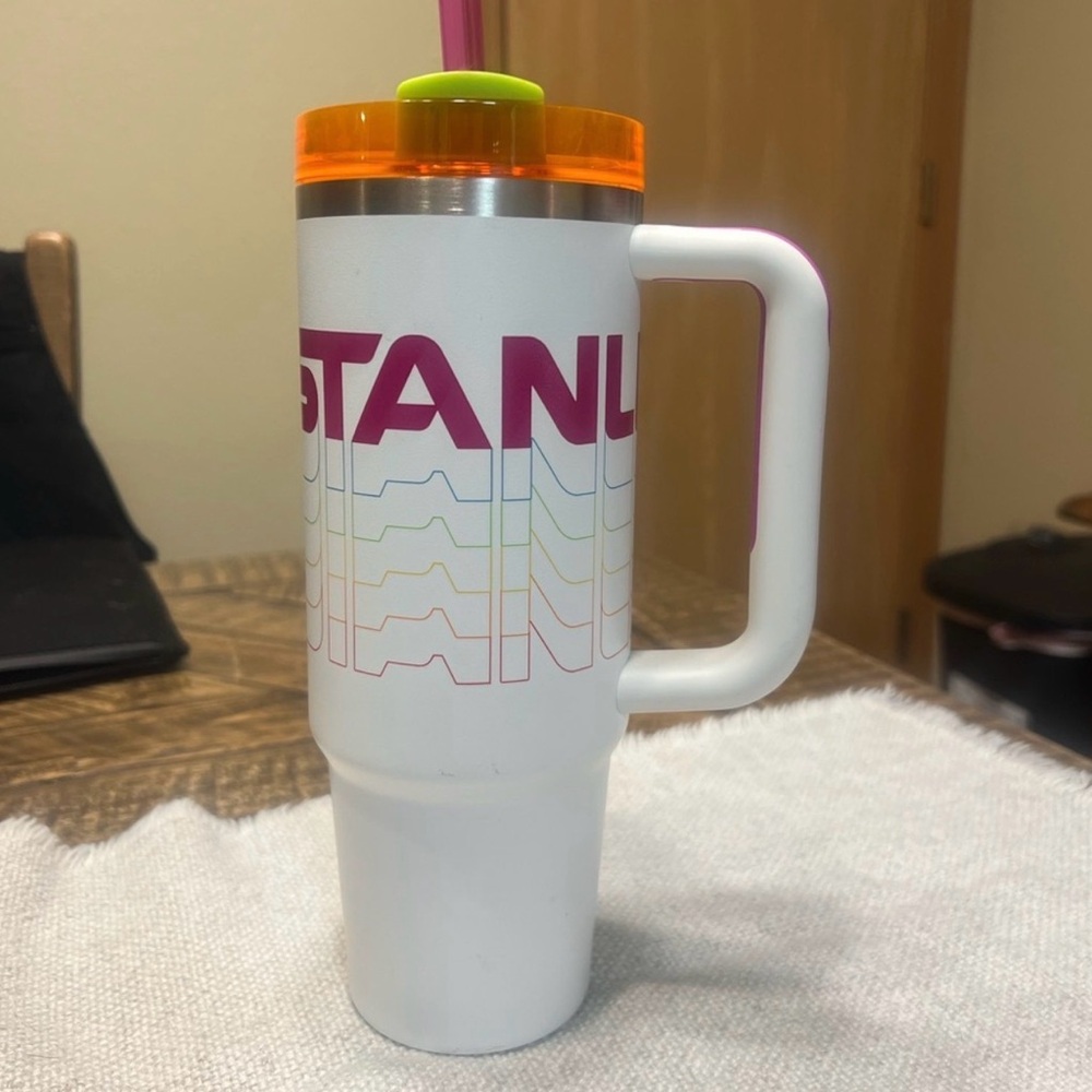 30 oz rainbow stanley tumbler